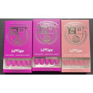 Press On Nails Red Aspen, Lot Of 3 Brand new Boxes, Never Opened Never used